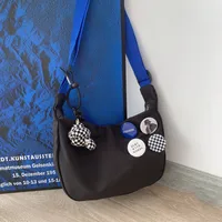 2023 New New Fashion Brand Shoulder Bag Fashion New Style Ins Women's Bag Klein Blue All-Match Casual Messenger Bag sku image 1
