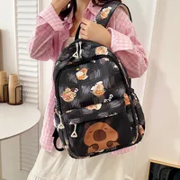 Cartoon Capybara Casual Holiday School Backpack Women's Backpack main image 3