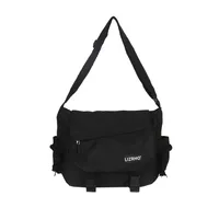 Ins Style Large Capacity Shoulder Bag Men's New Harajuku Retro Workwear Messenger Bag Girl Students' Crossbody Bag sku image 1