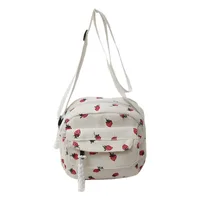 Schoolbag Female Ins New Junior High School Student Mori Style High School Student Online Influencer Cute Girl Heart Pink Strawberry Backpack main image 5