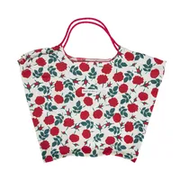 Yayu/Hyun-a Small Floral Canvas Shoulder Bag Women's Large Capacity New Ins Tote Bag Casual Bag main image 5
