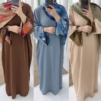 Women's Adults Solid Color Thread Abaya main image 2