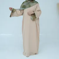 Women's Adults Solid Color Thread Abaya sku image 11