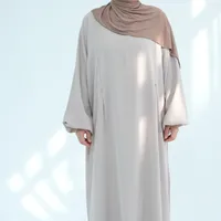 Women's Adults Solid Color Zipper Abaya sku image 18