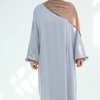 Women's Adults Solid Color Zipper Abaya sku image 23