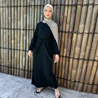 Women's Adults Solid Color Straps Abaya sku image 7