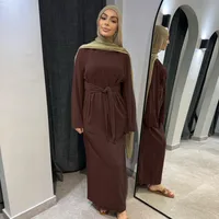 Women's Adults Solid Color Straps Abaya sku image 11
