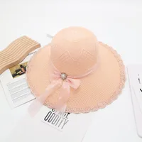 Women's Vacation Simple Style Solid Color Big Eaves Straw Hat sku image 113