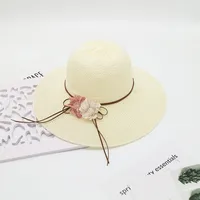 Women's Vacation Simple Style Solid Color Big Eaves Straw Hat sku image 115