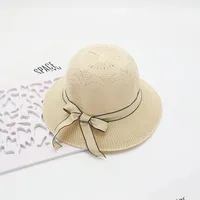 Women's Vacation Simple Style Solid Color Big Eaves Straw Hat sku image 112