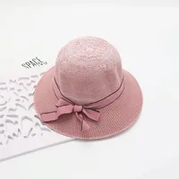 Women's Vacation Simple Style Solid Color Big Eaves Straw Hat sku image 110
