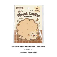1 Piece Vocabulary Words/Name Toast Class Learning School Paper Cute Sticky Note sku image 3