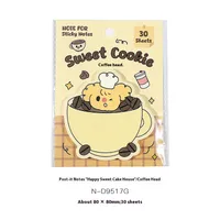 1 Piece Vocabulary Words/Name Toast Class Learning School Paper Cute Sticky Note sku image 5
