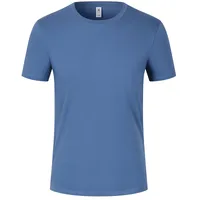 High Quality DuPont Solona T-shirt Summer Short Sleeve Loose Ice Porcelain Business Round Neck Cultural Shirt Custom Printed Logo main image 1