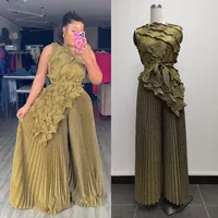 Anniversary Date Street Women's Elegant Solid Color Polyester Leisure Suit Pants Sets main image 3