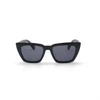 Casual Retro Simple Style Solid Color Ac Cat Eye Full Frame Glasses main image 3