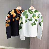 Casual Street Women's Adults Temperament Commuter Commute Style Plant Flowers Polyester Chiffon Leisure Suit Skirt Sets main image 2