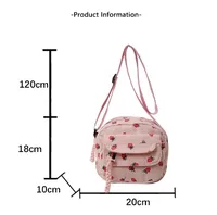 Schoolbag Female Ins New Junior High School Student Mori Style High School Student Online Influencer Cute Girl Heart Pink Strawberry Backpack main image 6