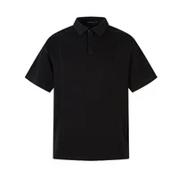 Adults Men's  Short Sleeve Men's Polo Shirts American Retro Solid Color main image 5