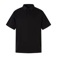 Adults Men's  Short Sleeve Men's Polo Shirts American Retro Solid Color sku image 5