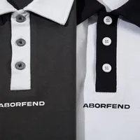 Adults Men's  Short Sleeve Men's Polo Shirts American Retro Contrast Collar main image 5