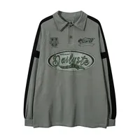 Men's T-shirt Pullovers Long Sleeve Men's Hoodies & Sweatshirts American Retro Letter main image 4