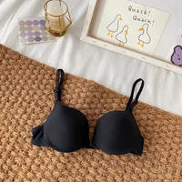 Solid Color Underwire Bra Sexy Comfort Bra main image 6
