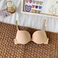 Solid Color Underwire Bra Sexy Comfort Bra main image 7