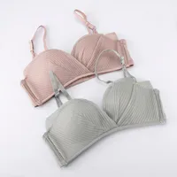 Solid Color Adjustable Sexy Comfort Bralette main image 1