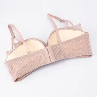 Solid Color Adjustable Sexy Comfort Bralette main image 5