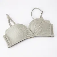 Solid Color Adjustable Sexy Comfort Bralette main image 6