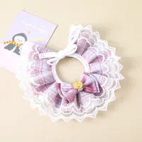 Pet Saliva Towel Cat Bow Lace Collar Dog Cute Princess Wind Decorative Scarf Supplies Wholesale sku image 8