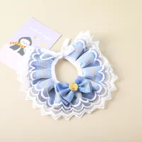 Pet Saliva Towel Cat Bow Lace Collar Dog Cute Princess Wind Decorative Scarf Supplies Wholesale sku image 11