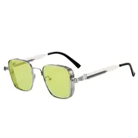 New  Retro Box Punk Steampunk Metal Foreign Trade Personalized Universal Fashion Sunglasses Batch main image 1