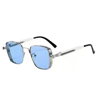 New  Retro Box Punk Steampunk Metal Foreign Trade Personalized Universal Fashion Sunglasses Batch main image 2