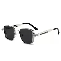 New  Retro Box Punk Steampunk Metal Foreign Trade Personalized Universal Fashion Sunglasses Batch main image 3