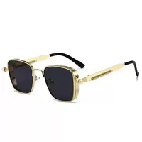 New  Retro Box Punk Steampunk Metal Foreign Trade Personalized Universal Fashion Sunglasses Batch main image 4