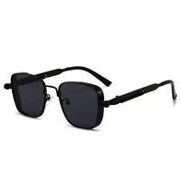 New  Retro Box Punk Steampunk Metal Foreign Trade Personalized Universal Fashion Sunglasses Batch sku image 4