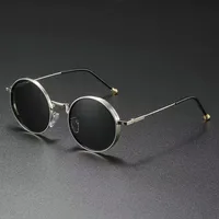 New   Retro Steampunk Metal Round Frame Wholesale main image 1