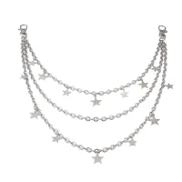 New Style All-match Five-pointed Star Pendant Chain Trendy Hip-hop Men's And Women's Jeans Waist Chain Fashion Ins Style Accessories main image 5