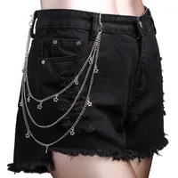 New Style All-match Five-pointed Star Pendant Chain Trendy Hip-hop Men's And Women's Jeans Waist Chain Fashion Ins Style Accessories sku image 3