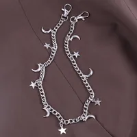 New Style All-match Five-pointed Star Pendant Chain Trendy Hip-hop Men's And Women's Jeans Waist Chain Fashion Ins Style Accessories sku image 4