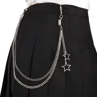 New Style All-match Five-pointed Star Pendant Chain Trendy Hip-hop Men's And Women's Jeans Waist Chain Fashion Ins Style Accessories sku image 5