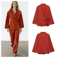 Banquet Selfie Women's Elegant Business Streetwear Solid Color Spandex Polyester Blazer Suits Co-ord Set Shorts Sets main image 1