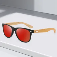 New   Explosions Fashion Outdoor Sunglasses Rice Nail Anti-Moso Bamboo Leg Sunglasses Retro Glasses For Men And Women main image 1