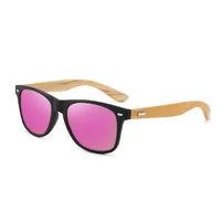 New   Explosions Fashion Outdoor Sunglasses Rice Nail Anti-Moso Bamboo Leg Sunglasses Retro Glasses For Men And Women main image 2