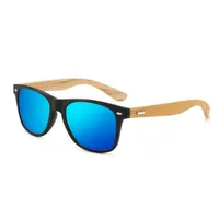 New   Explosions Fashion Outdoor Sunglasses Rice Nail Anti-Moso Bamboo Leg Sunglasses Retro Glasses For Men And Women sku image 4