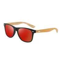 New   Explosions Fashion Outdoor Sunglasses Rice Nail Anti-Moso Bamboo Leg Sunglasses Retro Glasses For Men And Women main image 5