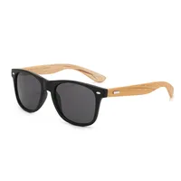 New   Explosions Fashion Outdoor Sunglasses Rice Nail Anti-Moso Bamboo Leg Sunglasses Retro Glasses For Men And Women sku image 1