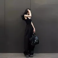 American-style Backless Camisole Women's Summer Outer Wear U-shaped Beautiful Back Bra One-piece Inner Base Top With Chest Pad main image 2